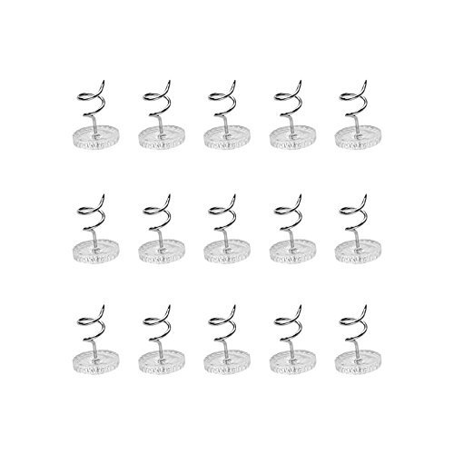 50Pcs Clear Bed Skirt Pins - Heavy Duty Upholstery Tacks for Sofa Cushions, Slipcovers & Bed Skirts | No Damage Secure Hold | Ideal for Home Decor, Furniture Protection & DIY Projects