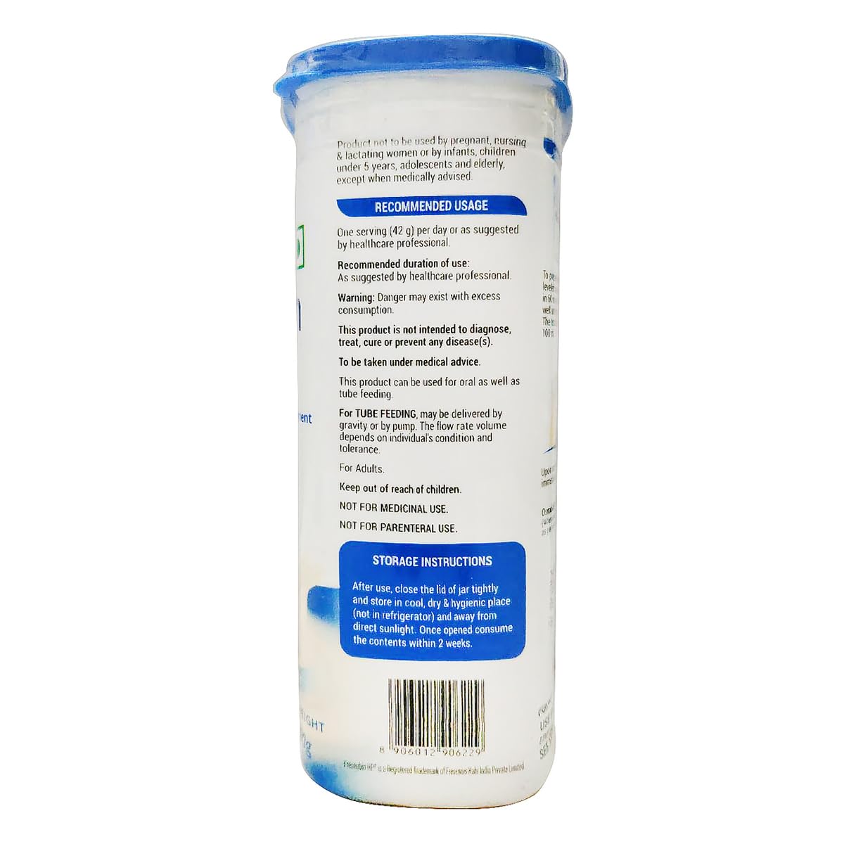 Fresubin High Protein Nutrition Powder for Dialysis Patients - Vanilla Flavor 400g | Kidney Care Supplement for Low Protein Diet & Muscle Support | Ideal for Meal Replacement & Post-Dialysis Recovery
