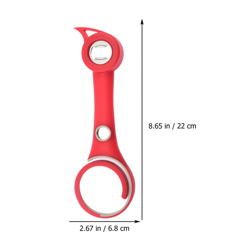 2-Pack Stainless Steel Beer Bottle Opener - Multi-Functional Household Bottle Opener for Beer & Cans - Durable, Portable & Practical - Perfect for Parties, Camping & Home Bars