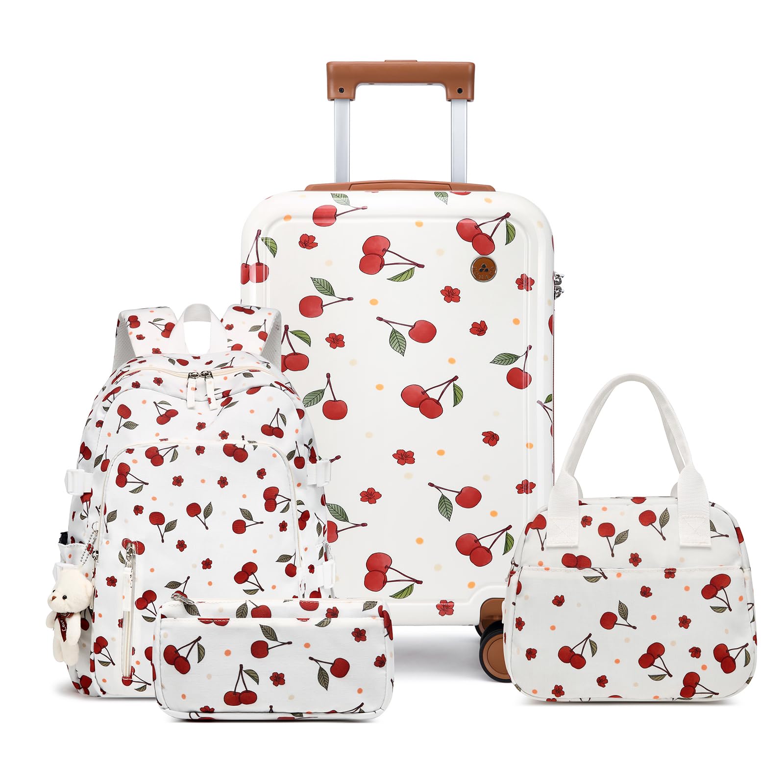 Somago 4-Piece Kids Luggage Set with Backpack - 18