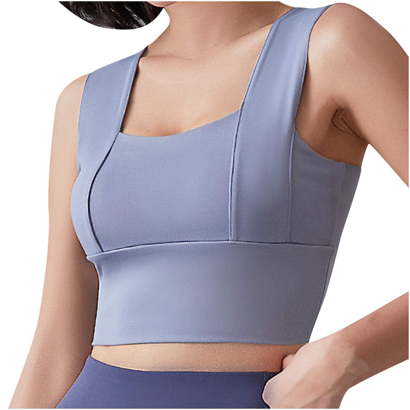 Women's Sports Bras - No Underwire Workout Bra, Comfortable Seamless Yoga Top for Running, Gym & Activewear | Breathable Support for Fitness, Training & Daily Wear