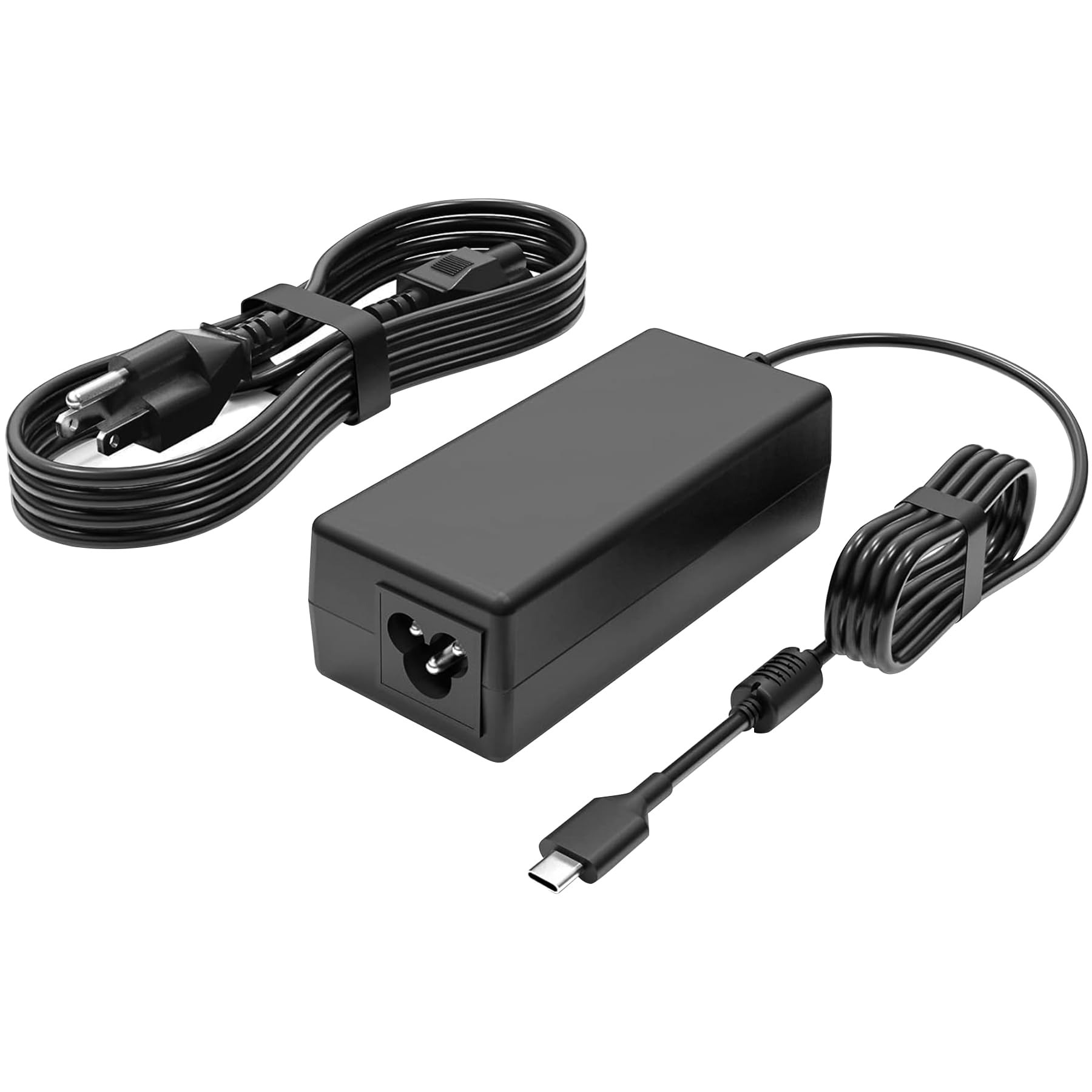 45W USB-C Laptop Charger for HP Chromebook - Fast Charging Power Adapter for HP Chromebook 11/14/15, Perfect for Home, Office & Travel Use