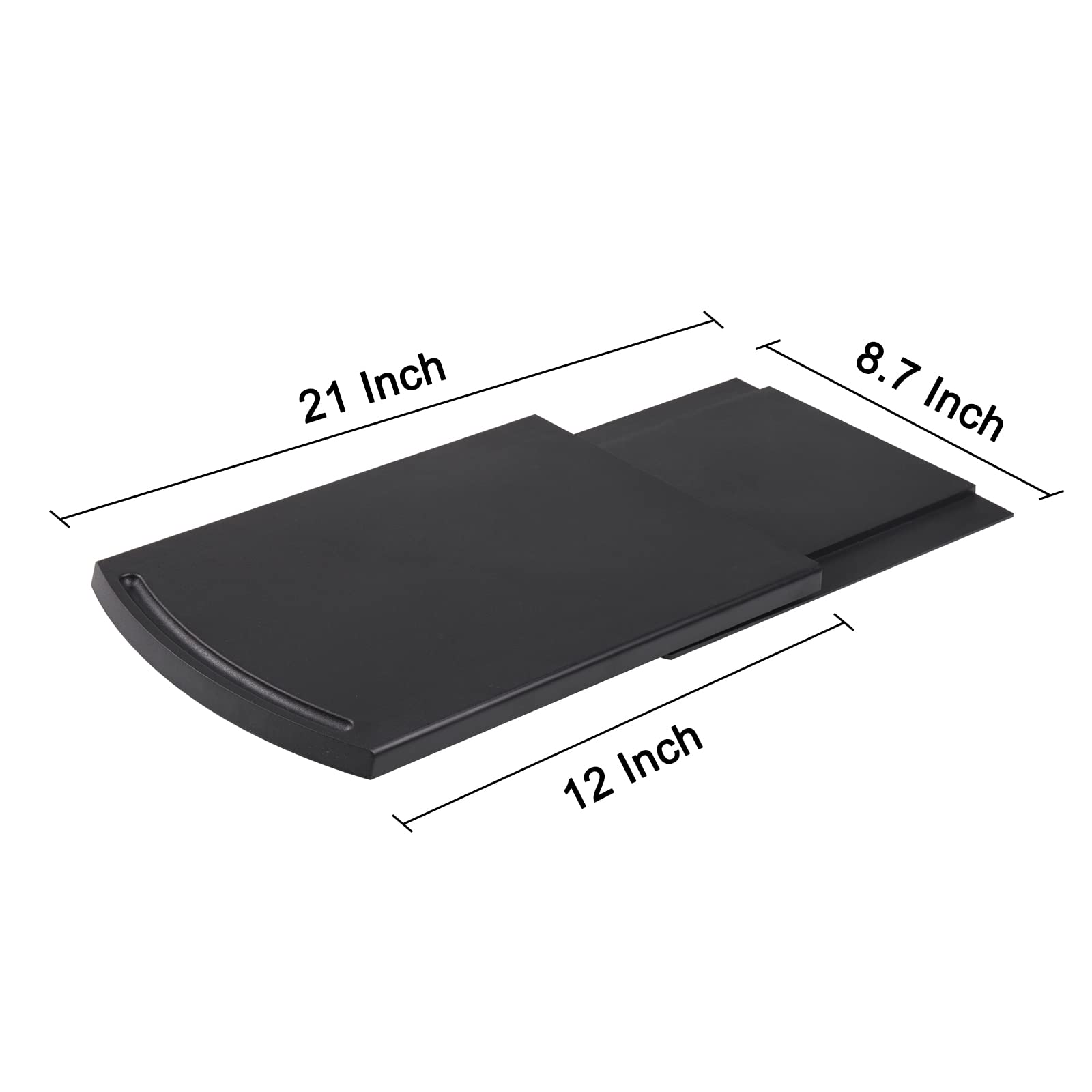 Bruvoalon Kitchen Appliance Sliding Tray - 2 Pack with Rolling Wheels for Coffee Maker, Toaster, Blender, Air Fryer & KitchenAid Mixer | Space-Saving Countertop Organizer for Small Kitchens & Coffee Stations