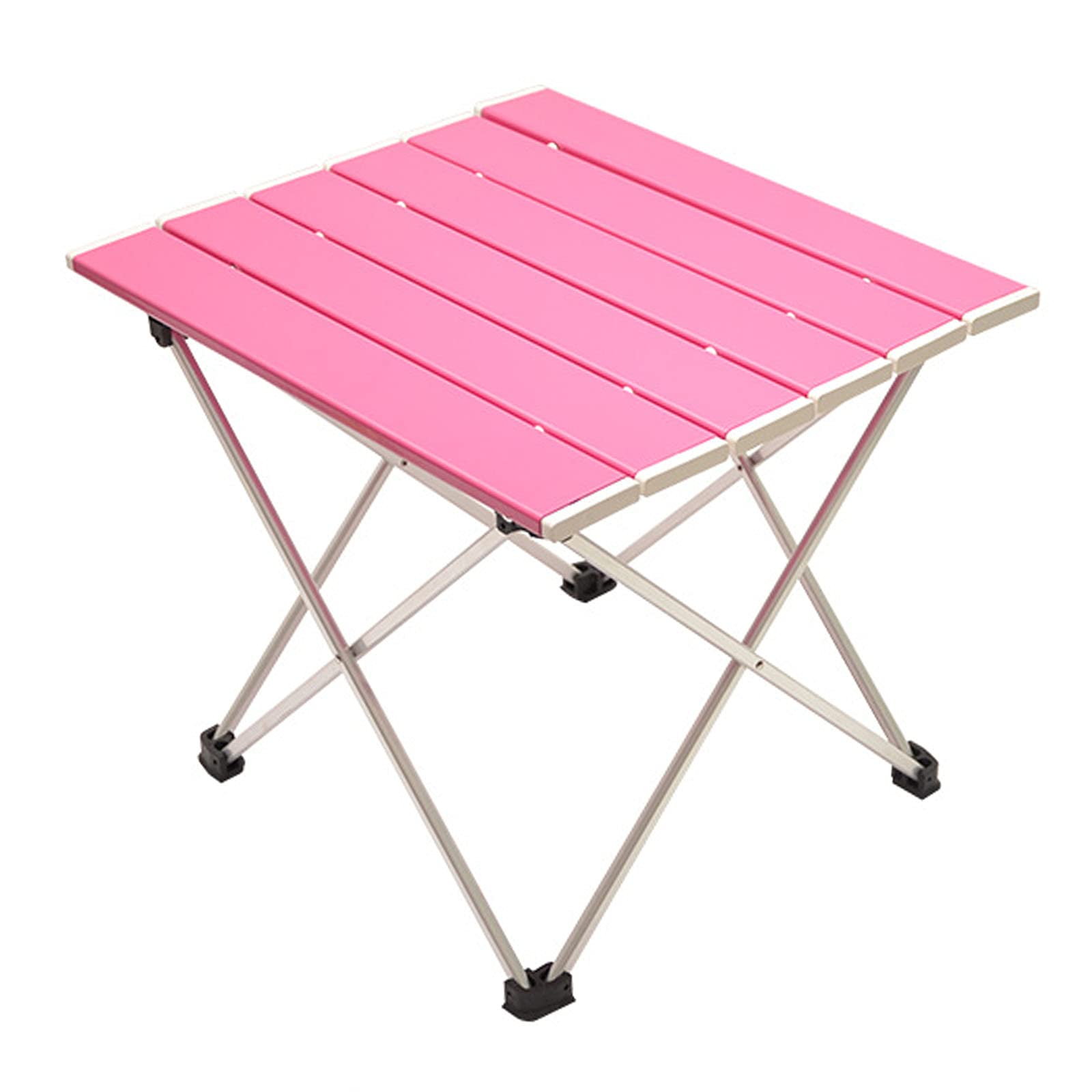 HYLYING Portable Folding Camping Table - Lightweight Aluminum Outdoor Picnic Table with Carrying Bag for Backpacking, Hiking, BBQ & Travel | Perfect for Camping Trips, Beach Outings & Tailgate Parties