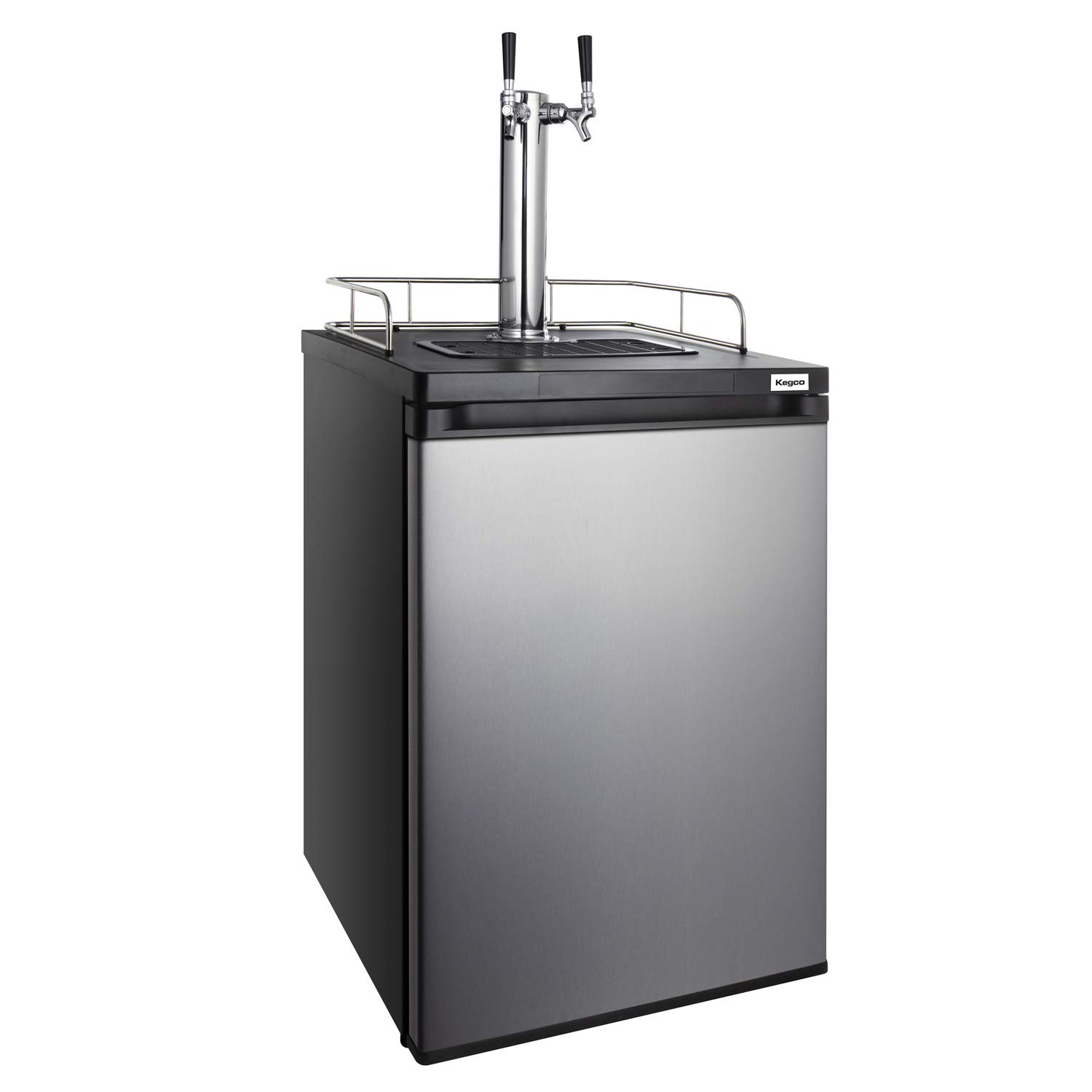 Kegco K209SS-2 Stainless Steel Keg Dispenser - Commercial & Home Beer Tap System for Parties, Bars, and Restaurants
