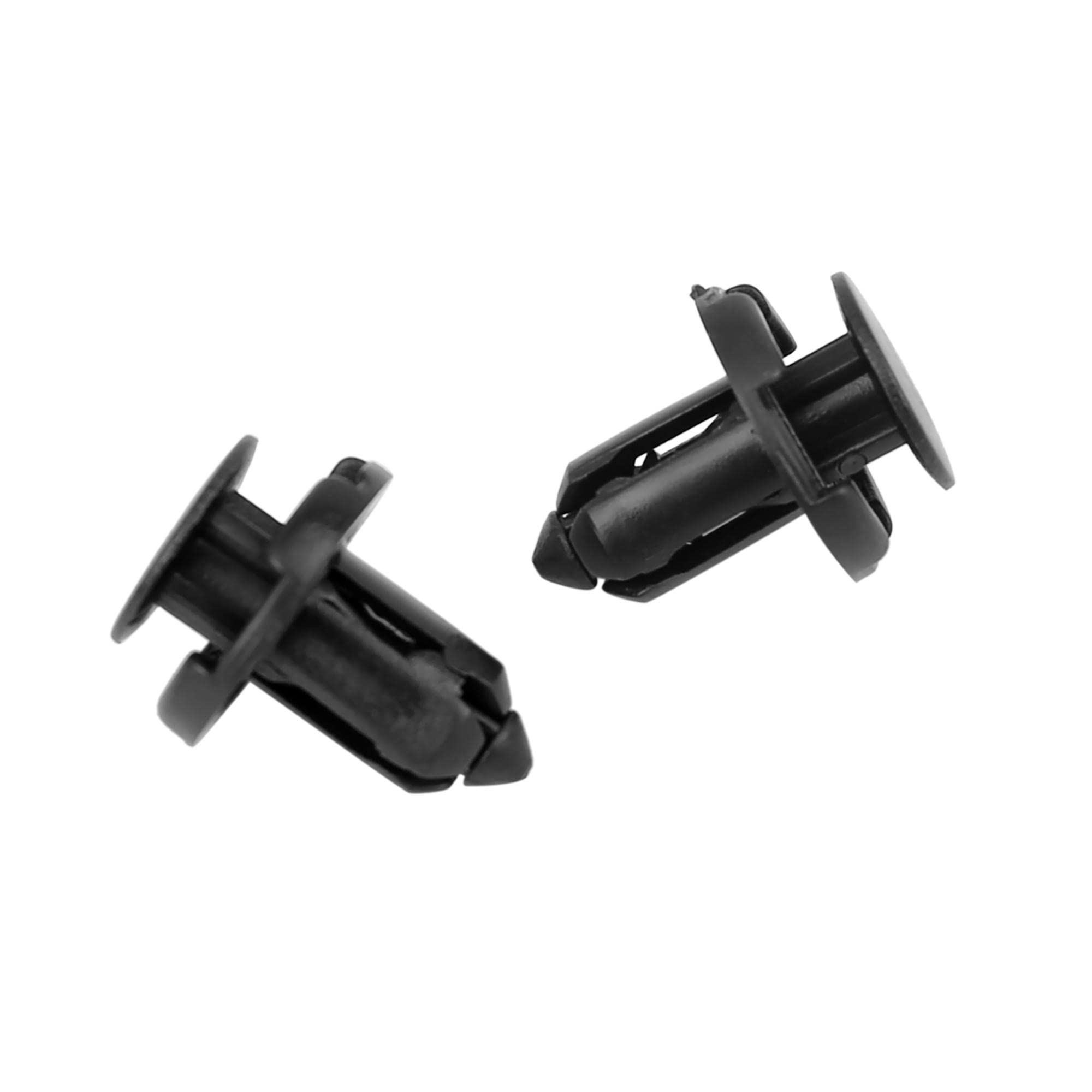 50 Pcs 9mm Plastic Push Retainer Clips Fasteners - Compatible with Honda MR200300 | Car Bumper Rivet Clips for Auto Body Panel Repair & Interior Trim Installation