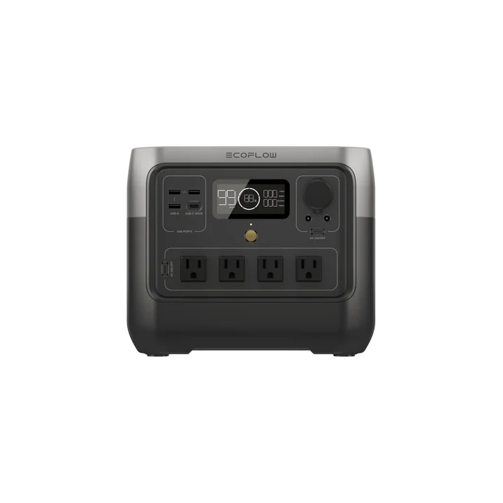 EcoFlow RIVER 2 Pro Portable Power Station with 160W Solar Panel | 768Wh Solar Generator for Camping, RV, Emergencies & Off-Grid Power
