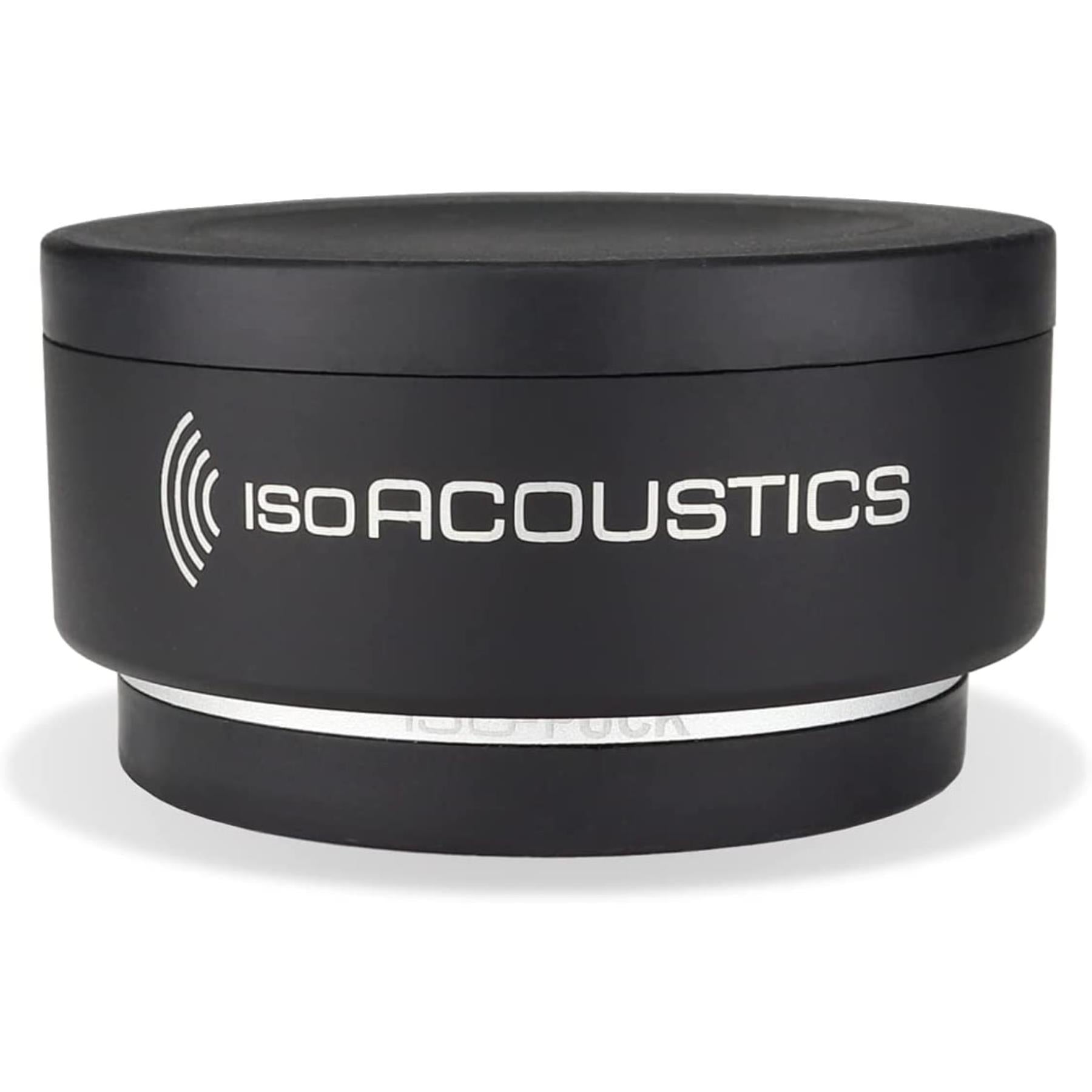 IsoAcoustics Iso Puck Series Acoustic Isolators - 2 Pack (20 lbs Max/Unit) for Studio Monitors, Speakers & Audio Equipment - Reduce Vibrations & Improve Sound Quality