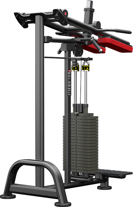 ATLANTIS Standing Calf Raise Machine for Home Gym - Professional Calf Exercise Equipment for Strength Training & Muscle Building - Perfect for Home Workouts & Commercial Gyms