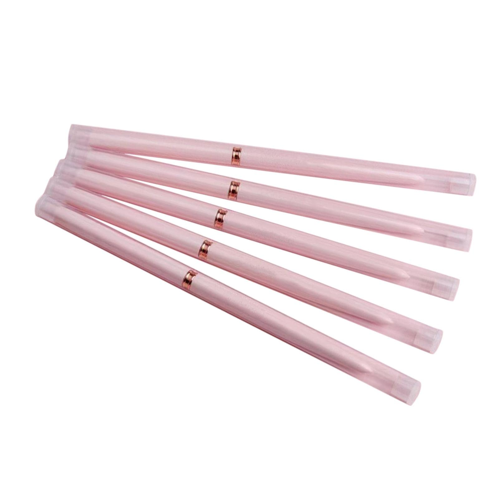 5-Piece Nail Art Brush Set - Professional Fine Striper & Painting Brushes for DIY Nail Design, Gel Polish, Acrylic Art - Perfect for Salon, Home Manicure & Nail Art Enthusiasts