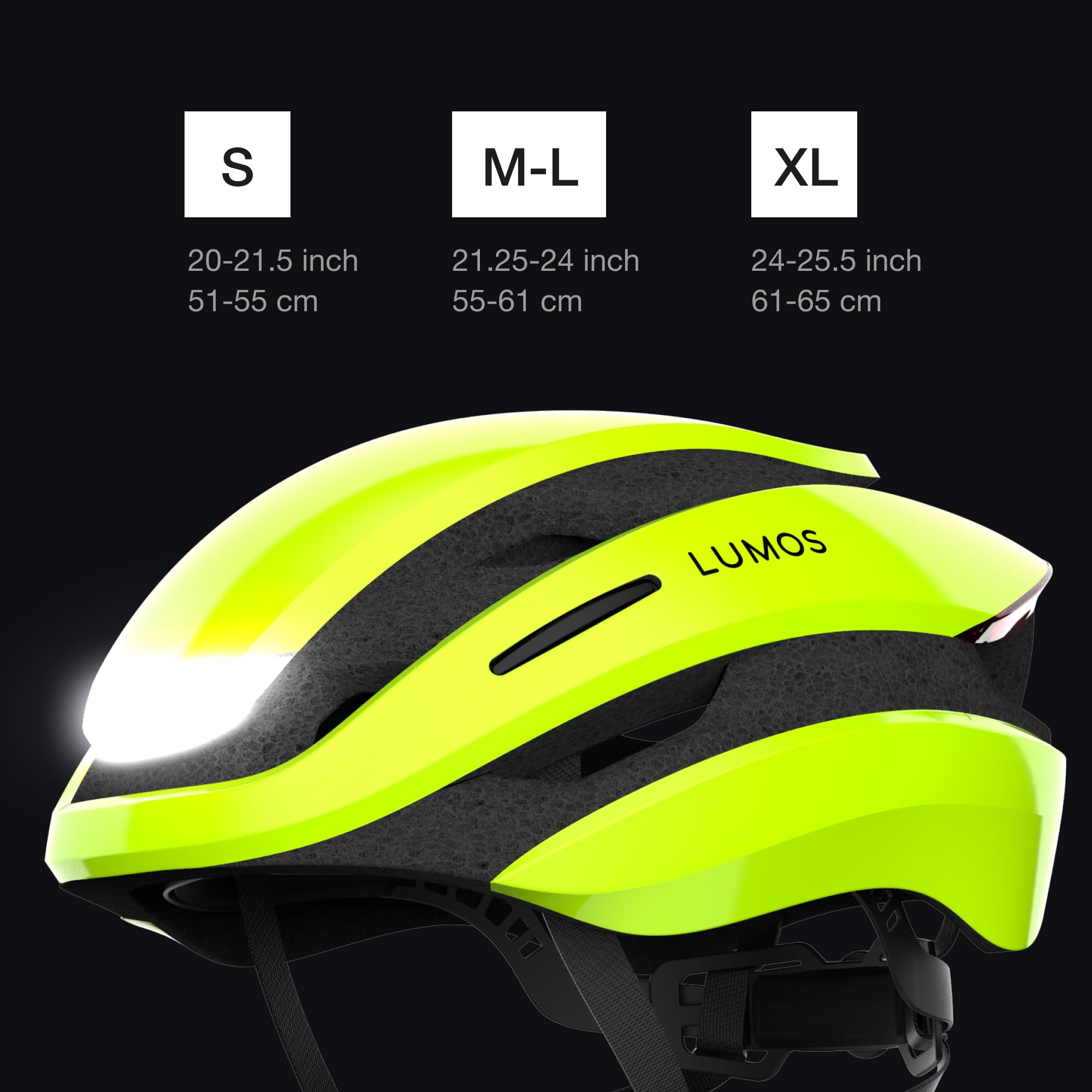 Lumos Ultra Smart Bike Helmet with Customizable LED Lights & Turn Signals - Lightweight Adult Cycling Helmet for Men & Women - Perfect for Night Riding, Commuting & Urban Cycling Safety