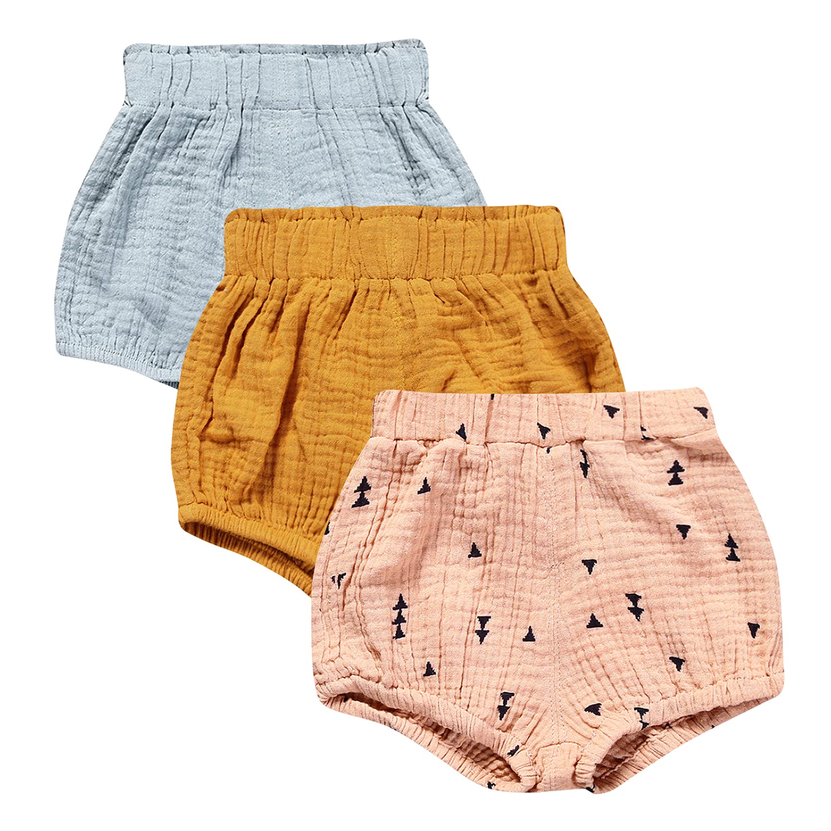 Durio Baby Bloomers - Soft & Cute Newborn Baby Shorts for Girls & Boys | Breathable Diaper Cover & Bummies | Perfect for Playtime, Photo Shoots & Everyday Wear