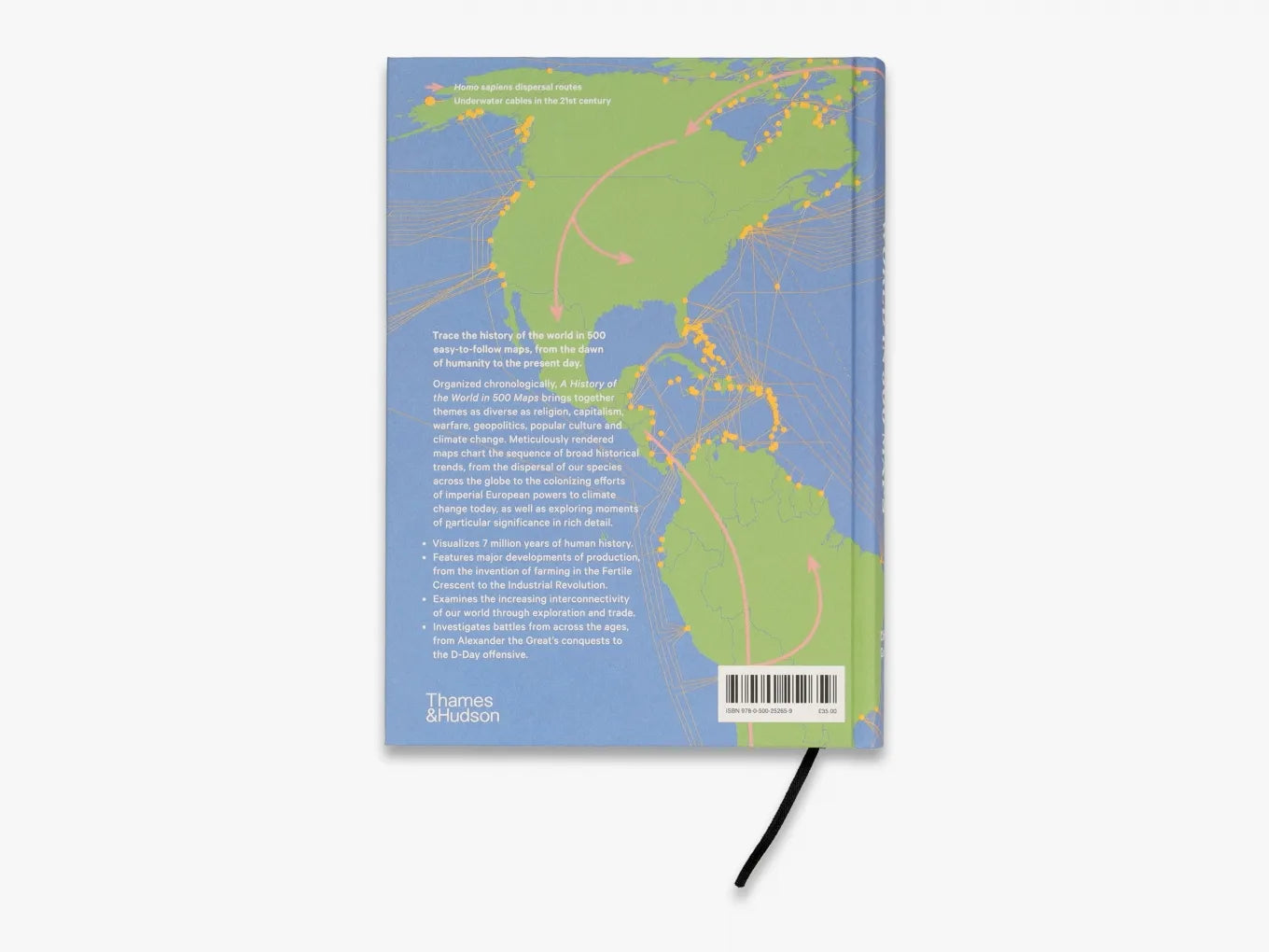 A History of the World in 500 Maps - Illustrated Historical Atlas for Students & Researchers | Perfect for Classroom Learning & Home Study