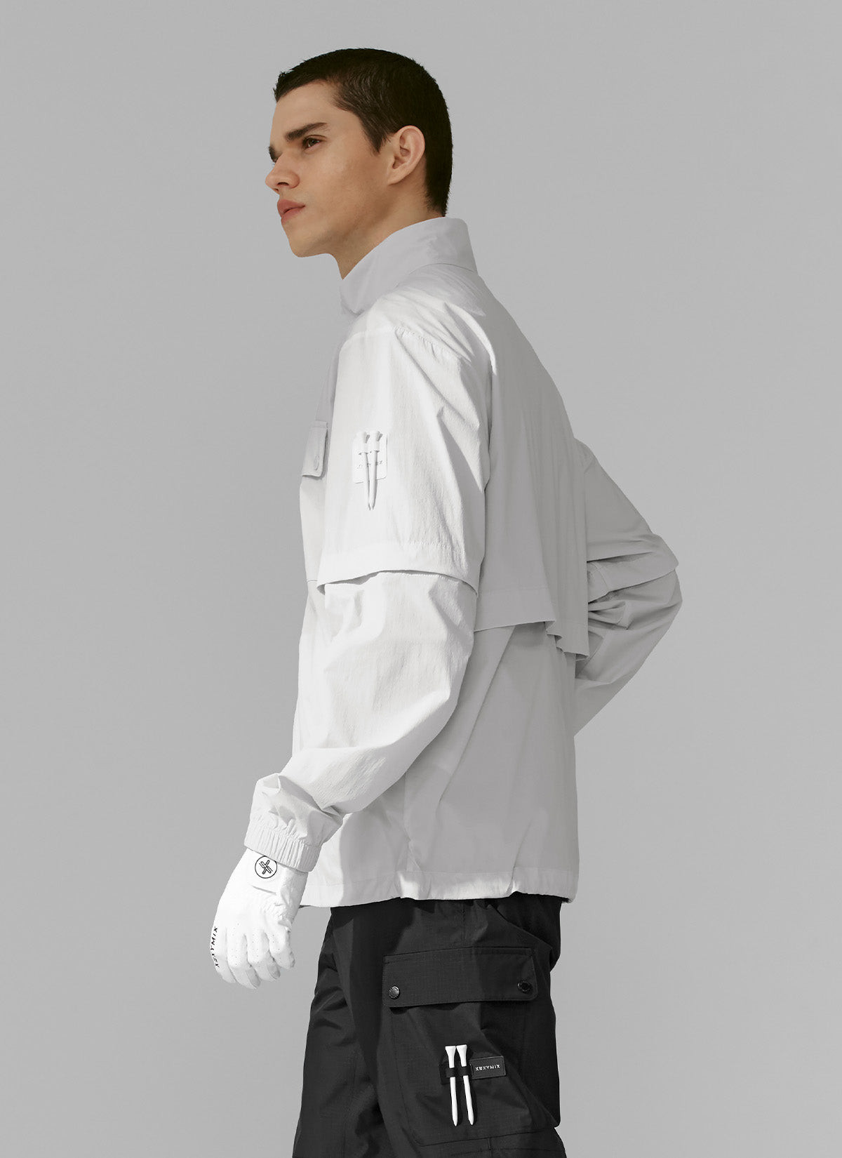 Big Pocket Detachable Jacket for Men & Women - Waterproof Windbreaker with Removable Hood - Perfect for Hiking, Camping & Outdoor Adventures