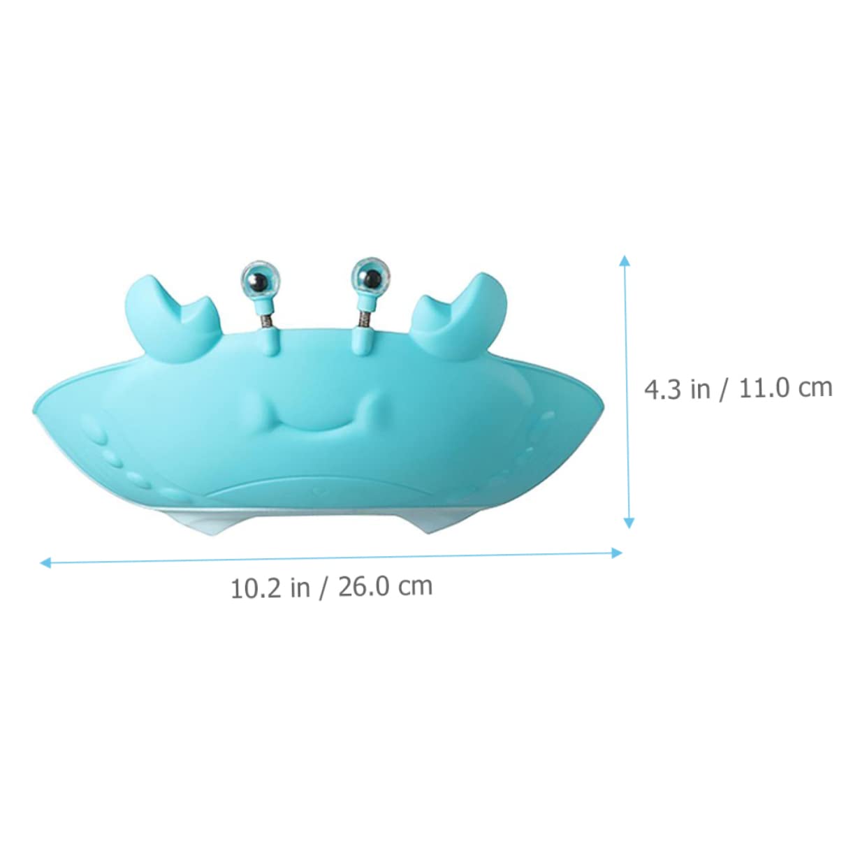 10 Pcs Crab Shampoo Cap - Waterproof Bathing Hat for Adults & Kids, Reusable Plastic Shampoo Cap for Hair Washing, Showering & Spa Care