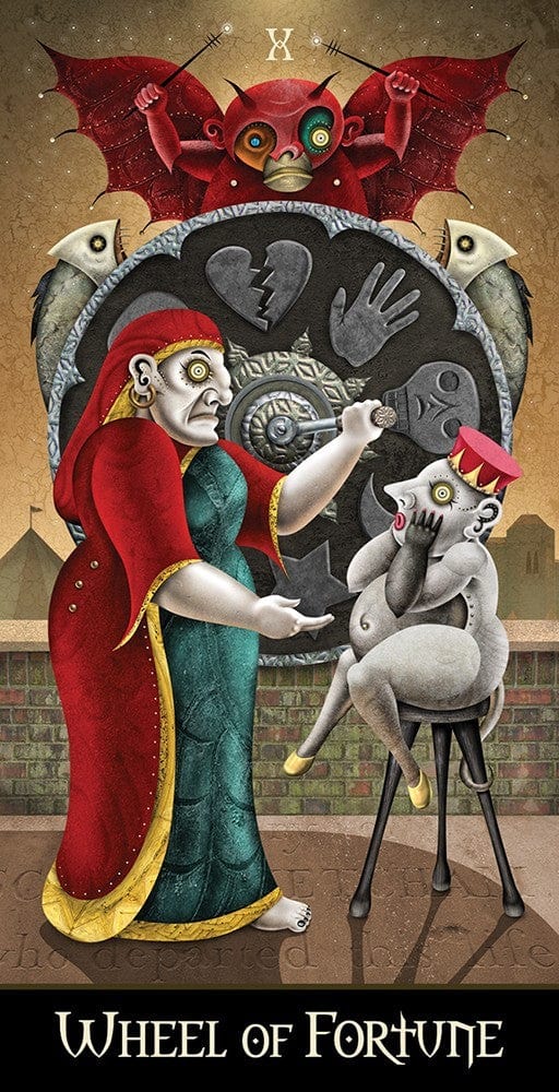 Deviant Moon Tarot: Borderless Edition - Premium 78-Card Tarot Deck for Divination & Spiritual Guidance | Perfect for Beginners & Professional Readers