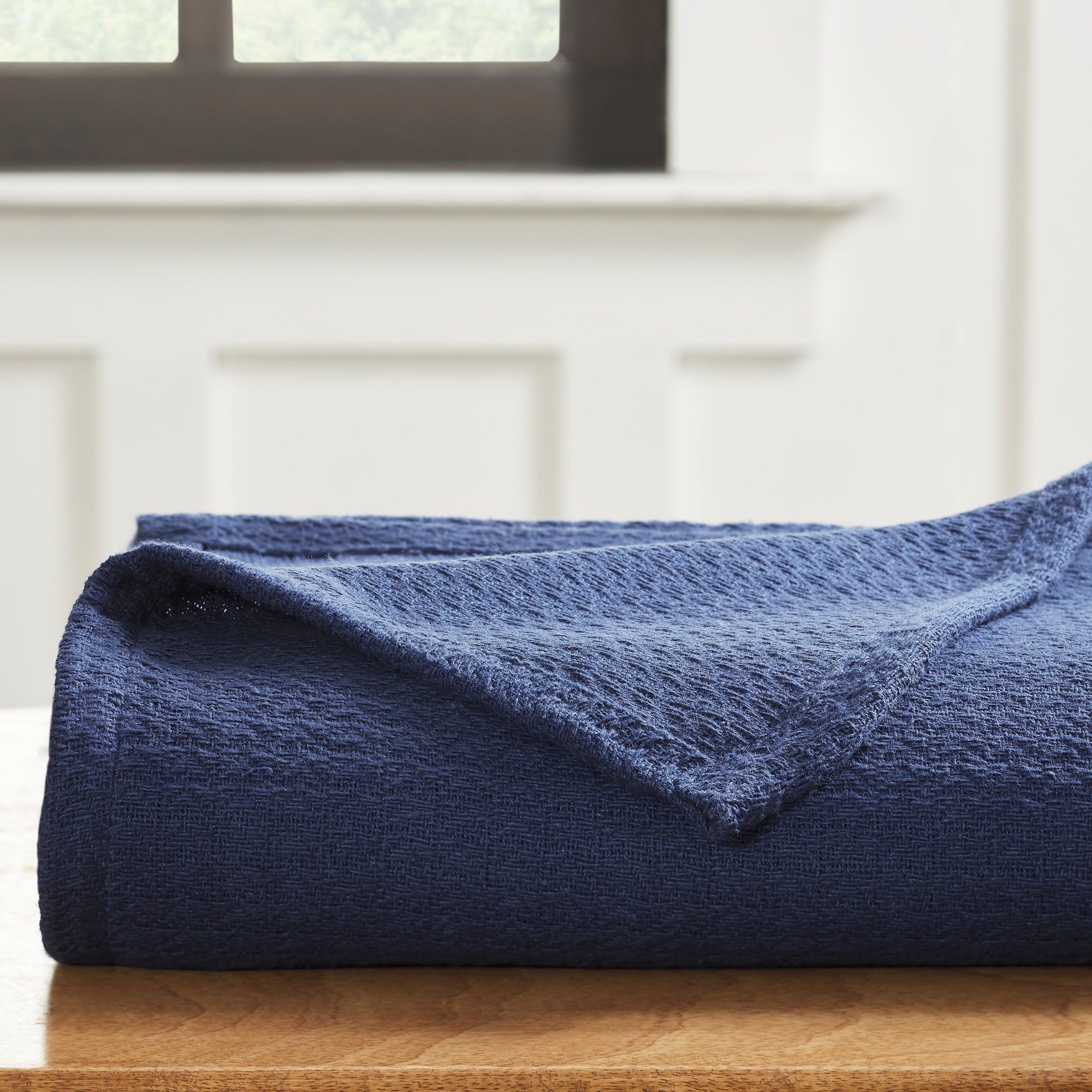 Premium Textured Cotton Waffle Weave Blanket - Soft & Breathable Throw for Bed, Sofa & Couch - Cozy Home Decor Gift for All Seasons
