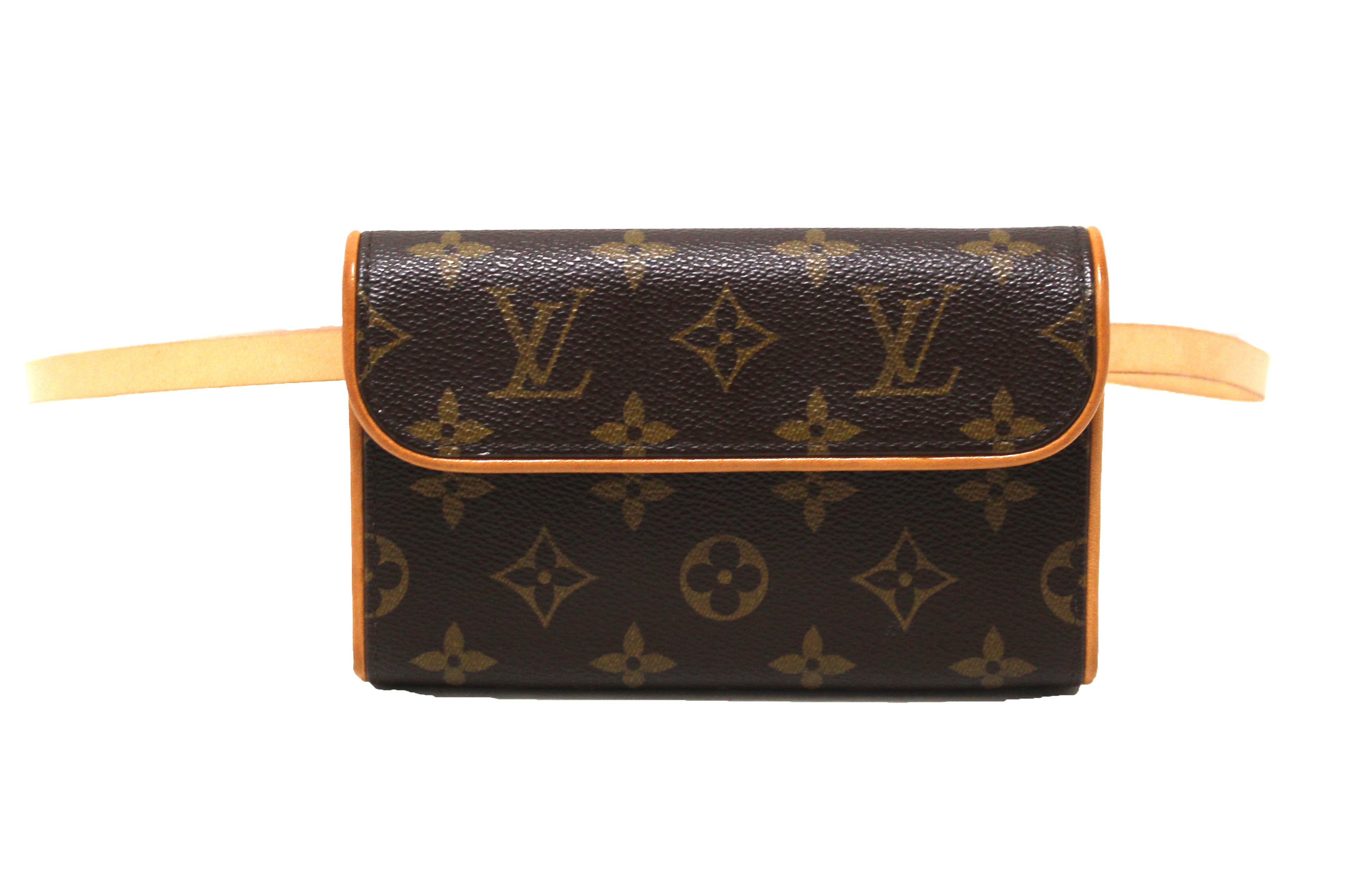 Authentic Louis Vuitton Monogram Canvas Pochette Florentine Handbag - Small Size Crossbody Bag for Women | Perfect for Date Night, Travel & Everyday Use