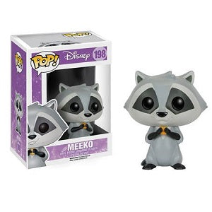Funko Pop! Disney Pocahontas Meeko Vinyl Figure #198 - Collectible Toy for Disney Fans, Home Decor & Gift Idea