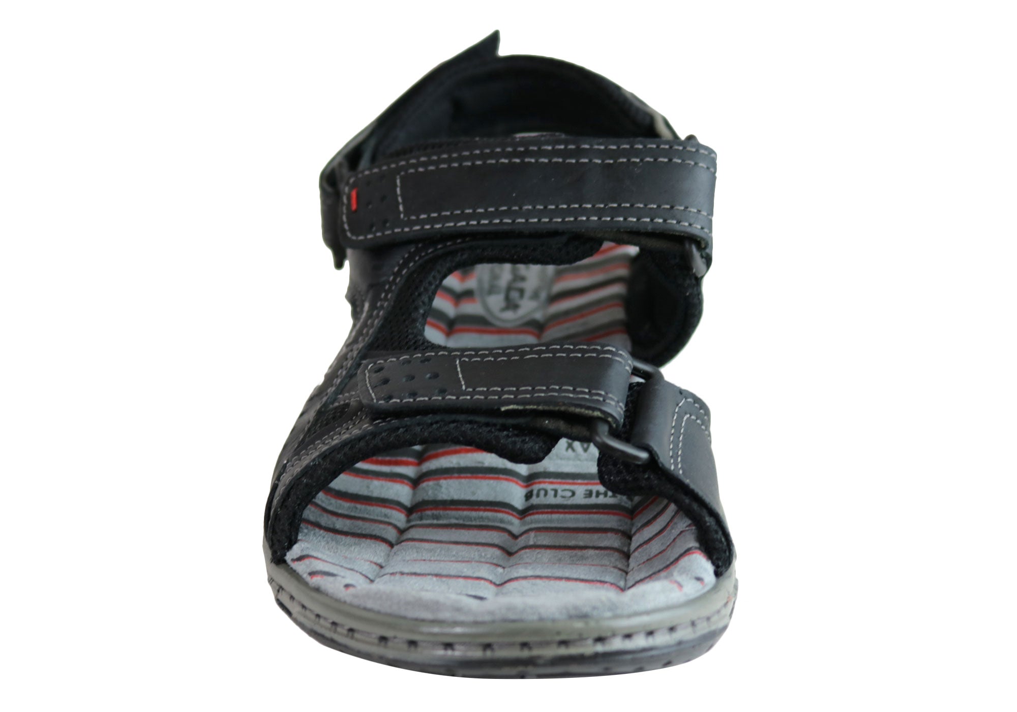 Premium Jim Men's Leather Comfortable Cushioned Sandals - Handmade in Brazil - Perfect for Summer, Beach & Casual Wear