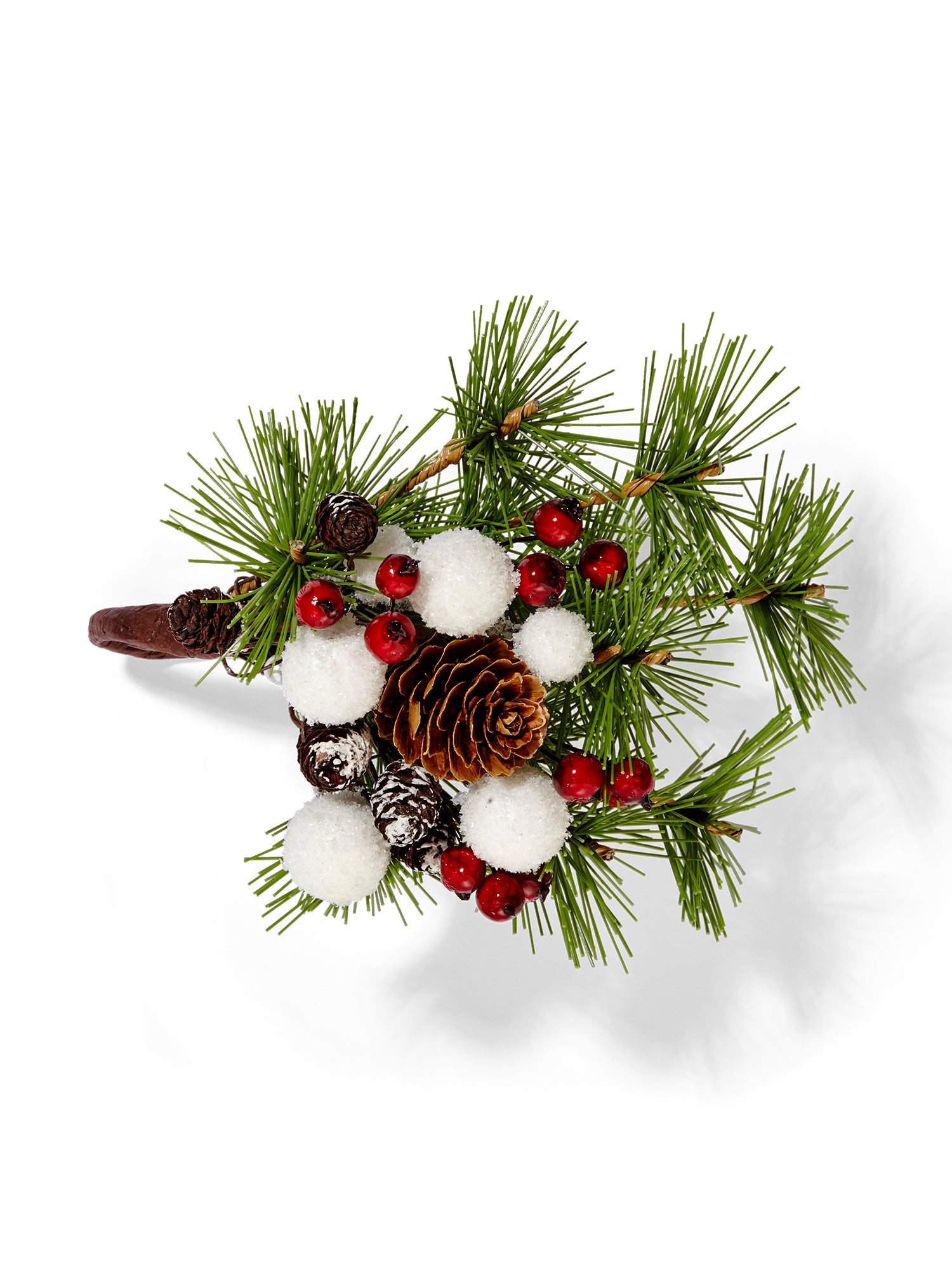 Elegant Aspen Berries Napkin Rings Set of 6 - Rustic Wooden Table Decor for Wedding, Thanksgiving & Christmas Dinner Party Settings