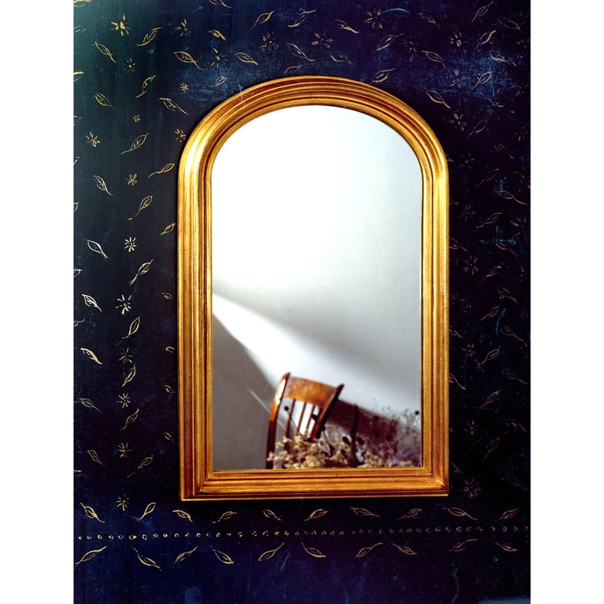 American Arch Mirror - Elegant Full-Length Wall Mirror for Home Decor, Bedroom, Living Room & Entryway - Vintage Style with Sturdy Metal Frame (36