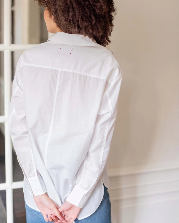 Bronte Relaxed Button Up Top for Women - Soft Casual Shirt with Comfortable Fit - Perfect for Work, Weekend & Layering