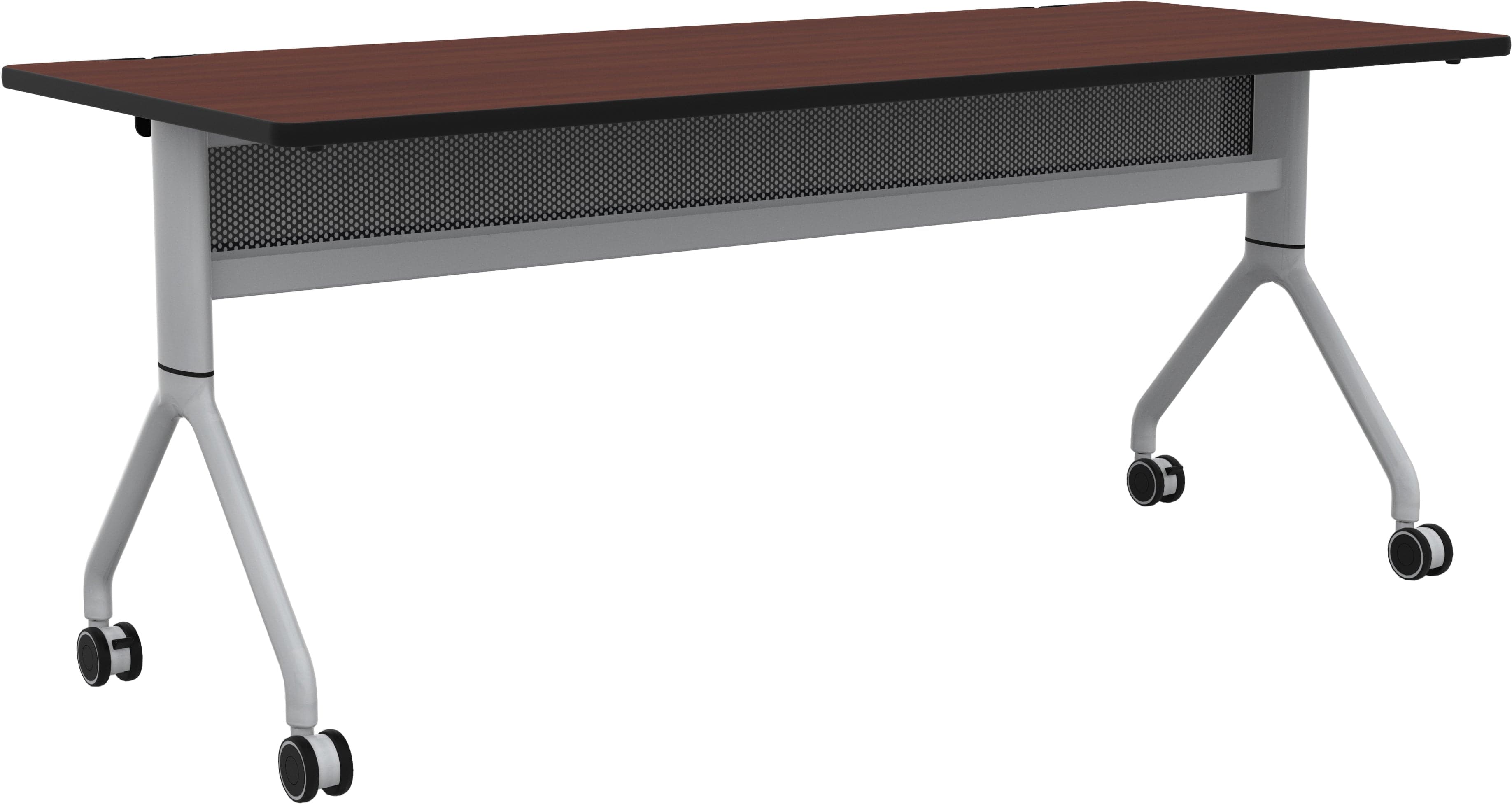 Safco Rumba 72 x 30 Inch Flip Nesting Table - Space-Saving Office & Home Furniture for Small Spaces, Meetings & Multi-Purpose Use [RBA7230FL]
