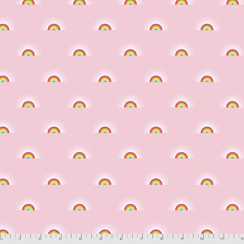 Tula Pink Daydreamer Fat Eighth Bundle - 22 Pieces Quilting Fabric (9x21 inches / 22.86x53.34 cm) for DIY Quilts, Sewing Projects & Home Decor - Free Spirit Premium Cotton Fabric Collection for Patchwork, Apparel & Crafting