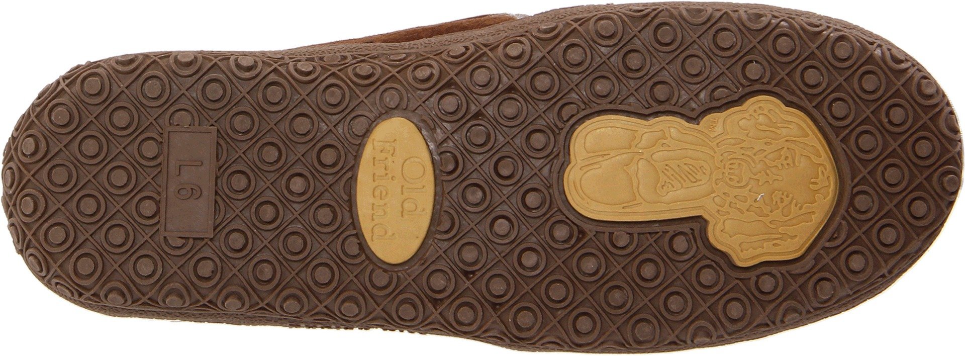 Old Friend Women's Kentucky Moccasin - Comfortable Leather Slip-On Shoes for Casual Outings and Relaxing at Home