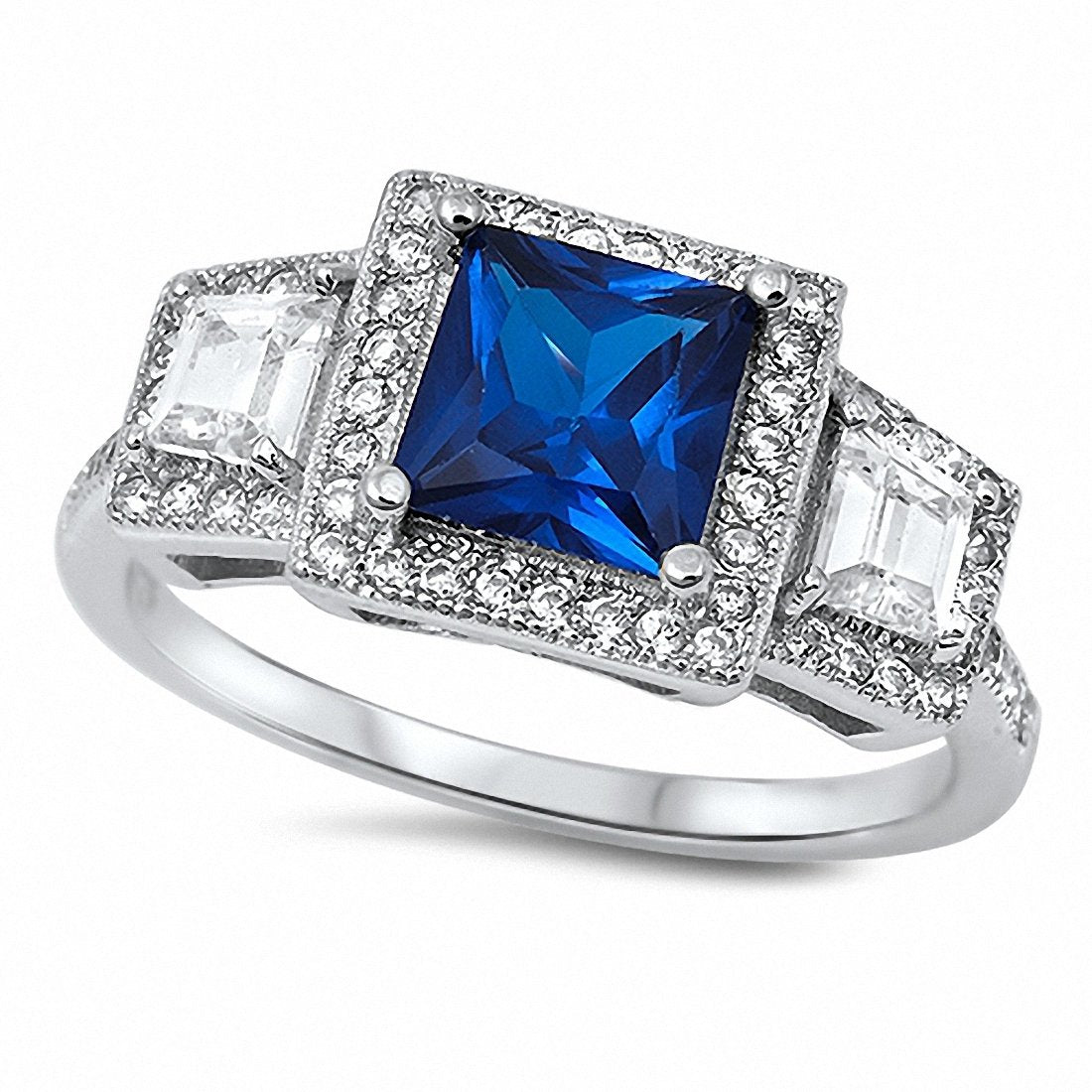 Simulated Blue Sapphire