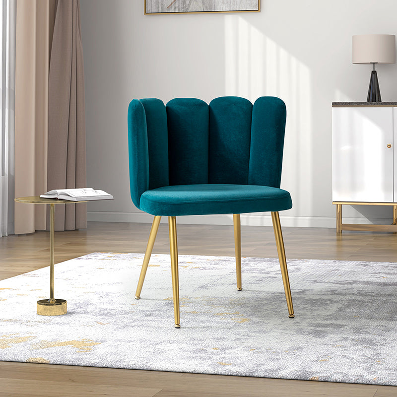 Elodia Side Chair - Modern Accent Chair for Dining Room, Living Room & Office - Sturdy Wooden Frame with Upholstered Seat - Perfect for Home Decor & Small Spaces