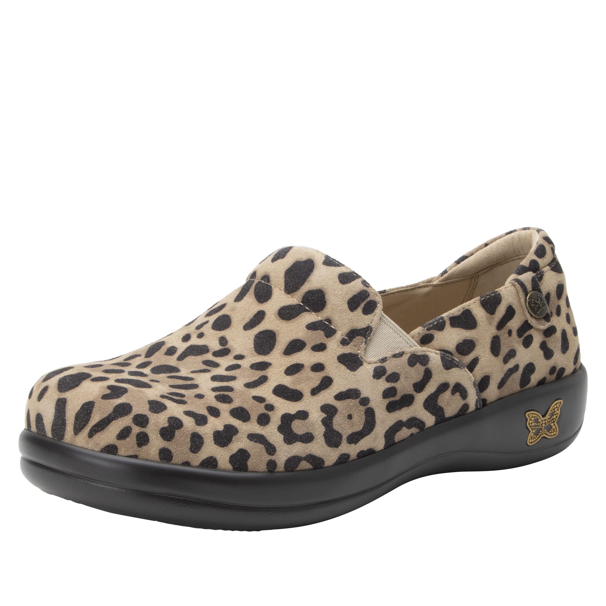 Alegria Keli Women's Comfort Slip-On Shoes - Arch Support & Cushioned Footbed for Nurses, Teachers & Healthcare Workers - Perfect for Long Shifts & All-Day Wear