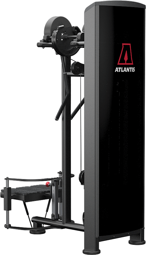 ATLANTIS Standing Lateral Raise Machine for Shoulder Workout - Gym Strength Training Equipment for Deltoid Muscles - Perfect for Home & Commercial Use