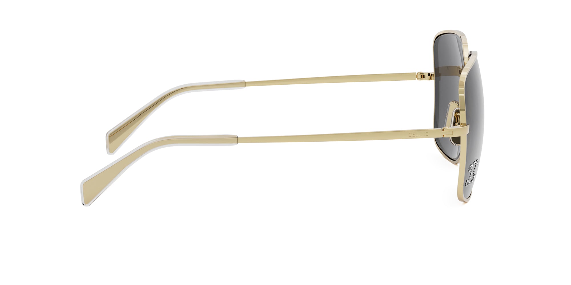 CELINE Rhinestone Triomphe CL40284U Women's Luxury Sunglasses - Perfect for Summer Fashion & Beach Vacations