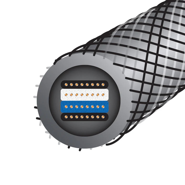 Wireworld Silver Eclipse™ 10 High-End Audio Interconnect Cable - Premium RCA Cables for Home Theater, Hi-Fi Systems & Audiophile Equipment
