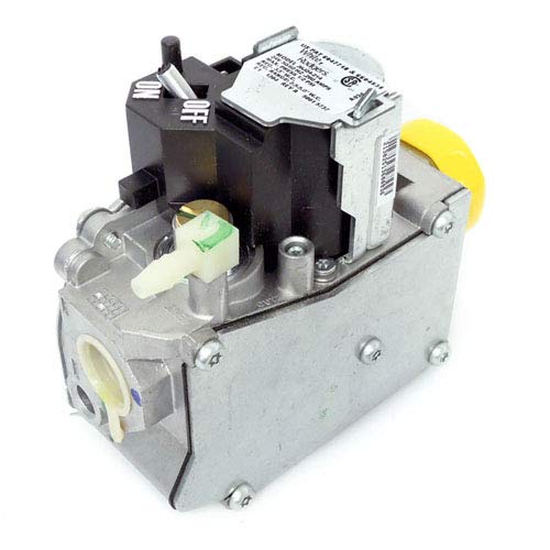 White Rodgers 36F24-206 Single Stage 24V Furnace Gas Valve with LP Kit - Compatible with Most HVAC Systems, Perfect for Home Heating Repairs & Replacements