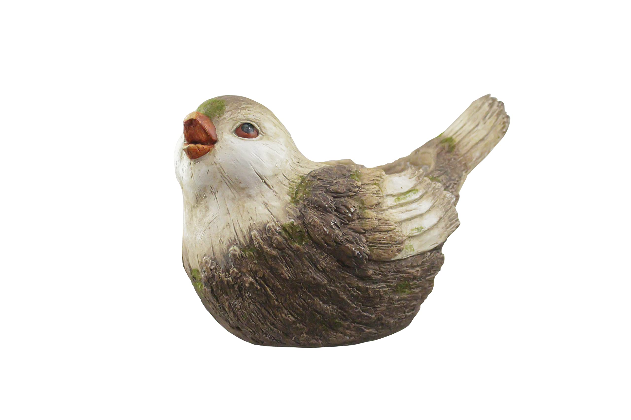 Red Carpet Studios 3D Animal Planter - Singing Bird Design | Indoor/Outdoor Composite Planter for Home & Garden Decor | Perfect for Patio, Balcony, and Living Room