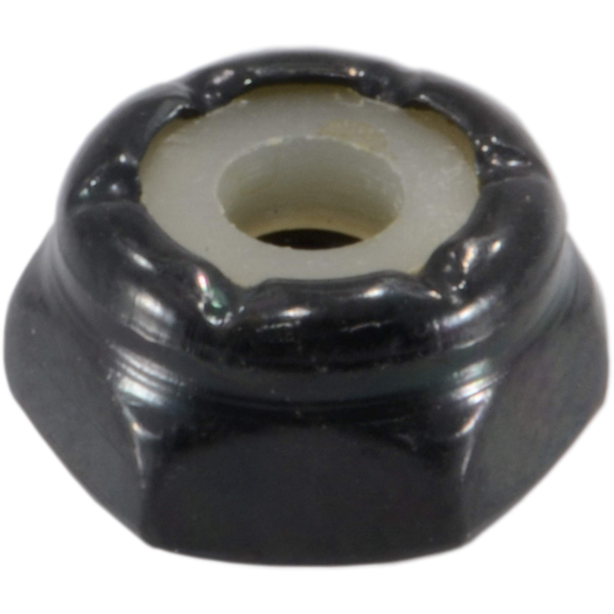 Black Lock Nuts 6-32 (Pack of 20) - Stainless Steel Hex Nuts for Secure Fastening - Ideal for DIY Projects, Automotive, and Machinery Assembly