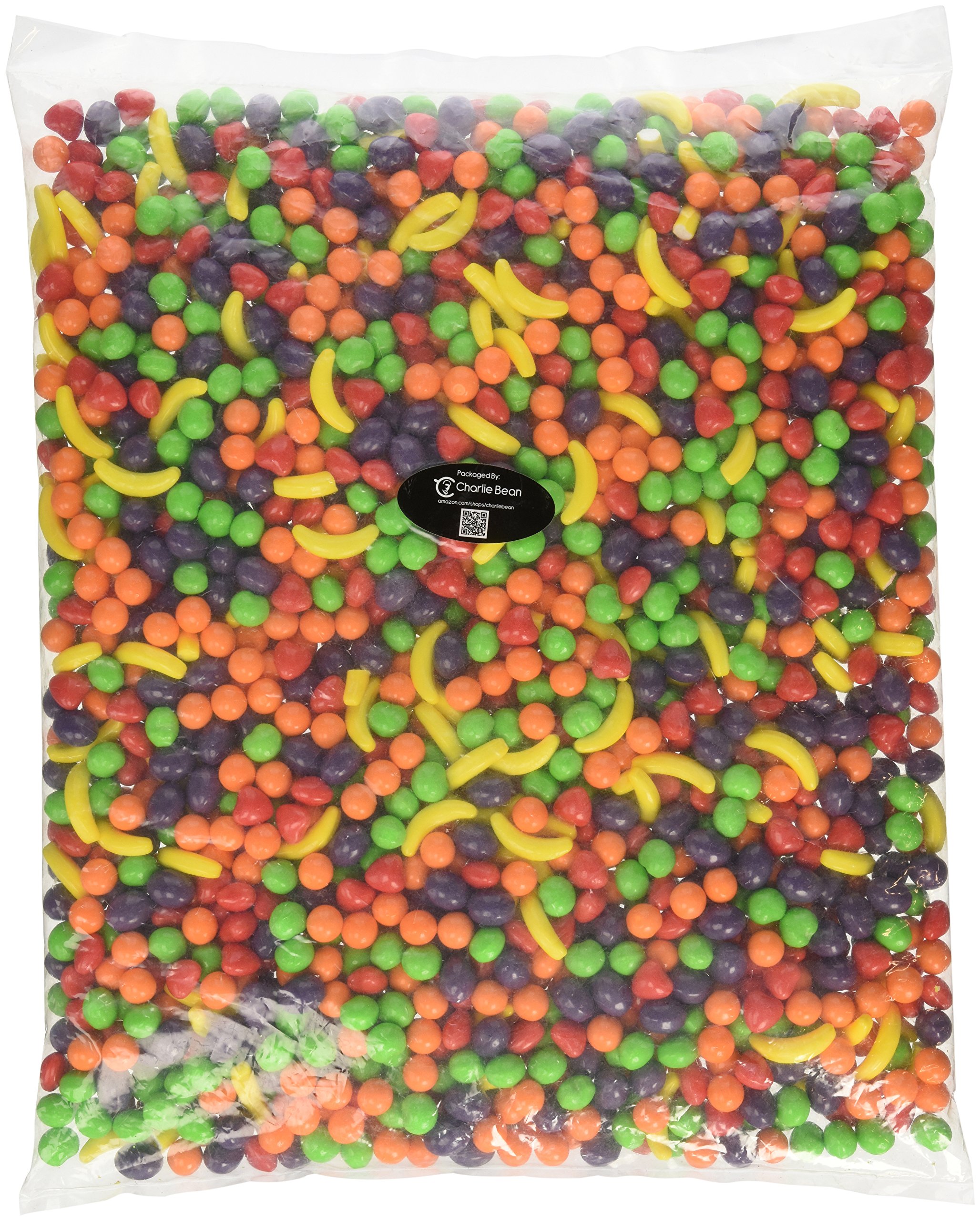 Wonka Runts Candy Bulk 5lb - Assorted Fruit Flavors for Parties, Halloween, and Office Snacks