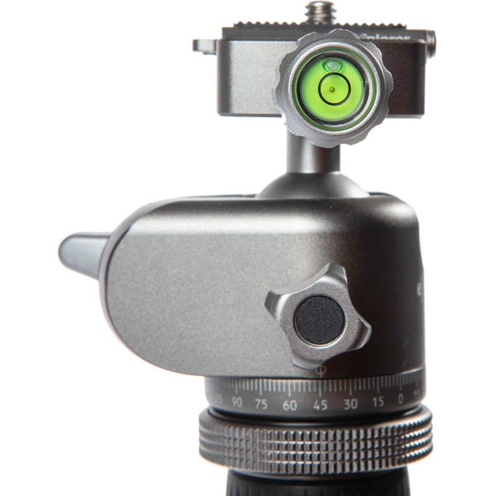 Explorer TX VK Voyager Carbon Fiber Travel Tripod - Lightweight Compact Camera Tripod for DSLR, Mirrorless, Smartphones - Perfect for Travel, Hiking, Vlogging & Outdoor Photography