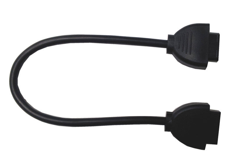 12 Inch Molded 4 Pin Extension Cable - Durable Power Cord for PC, GPU, and Motherboard - Perfect for Computer Builds and Upgrades