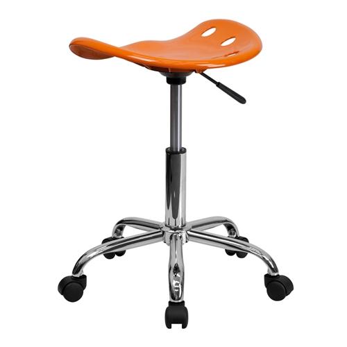 Vibrant Apple Green Tractor Seat & Chrome Stool - Retro Diner Style Bar Stool for Kitchen, Cafe, and Home Decor