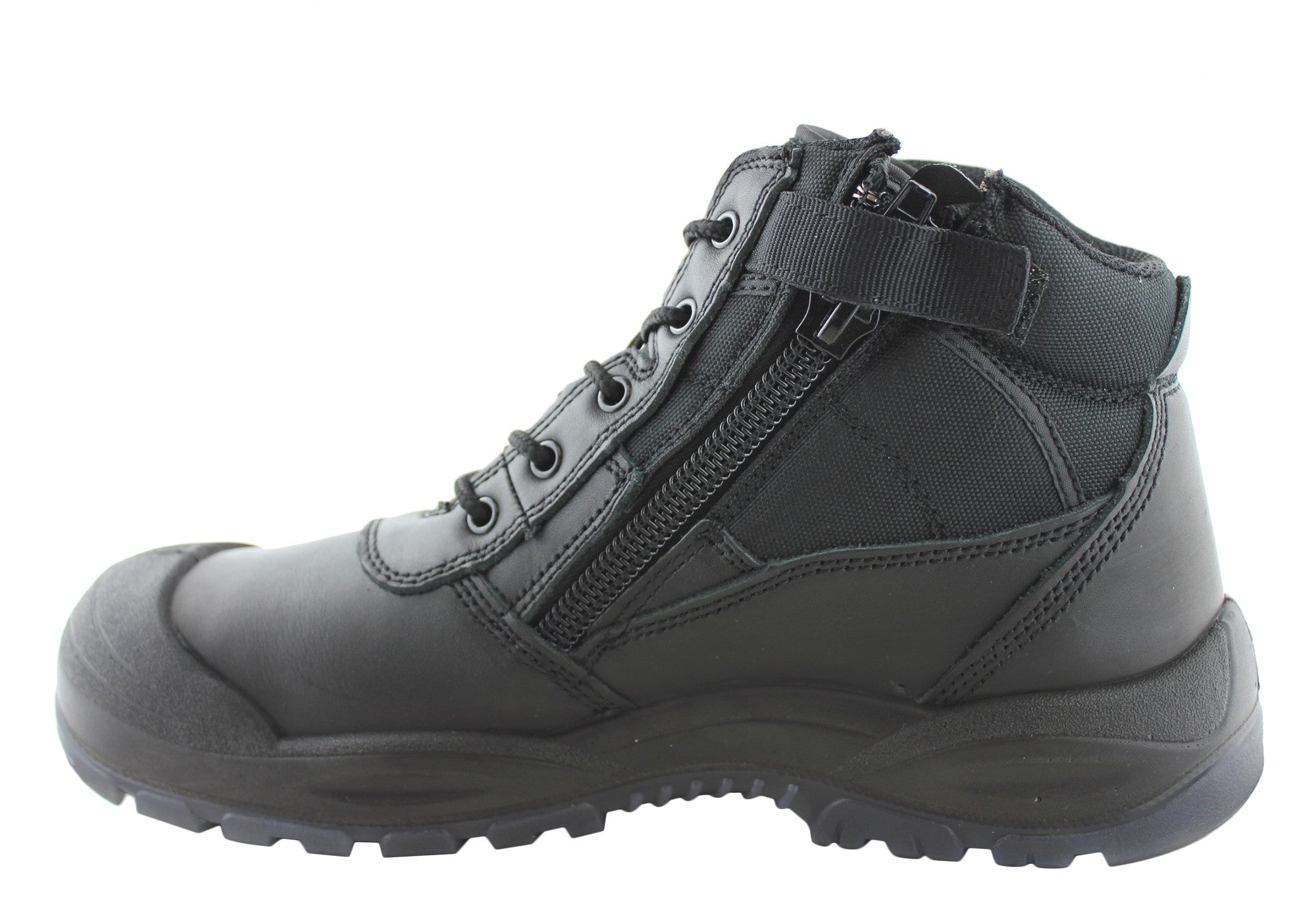 Hard Yakka Women's Steel Toe Safety Work Boots - Durable Utility Boots for Construction, Warehouse & Industrial Work