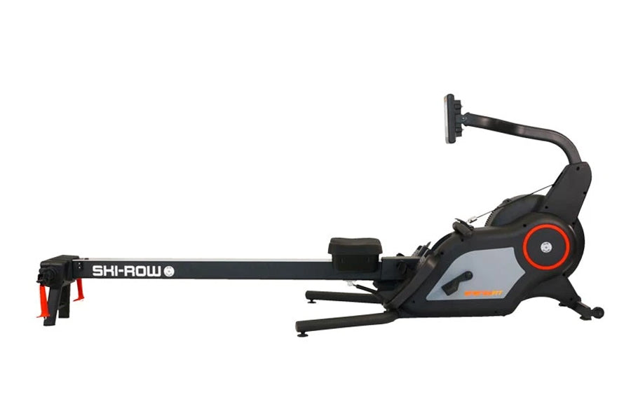 SKI ROW AIR+PWR Rowing Machine - Premium Home Fitness Equipment for Full Body Workout | Perfect for Cardio, Strength Training & Weight Loss at Home or Gym