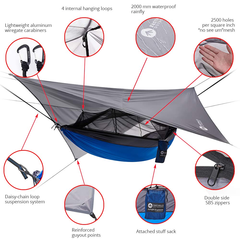 Easthills Outdoors Double Camping Hammock - 118
