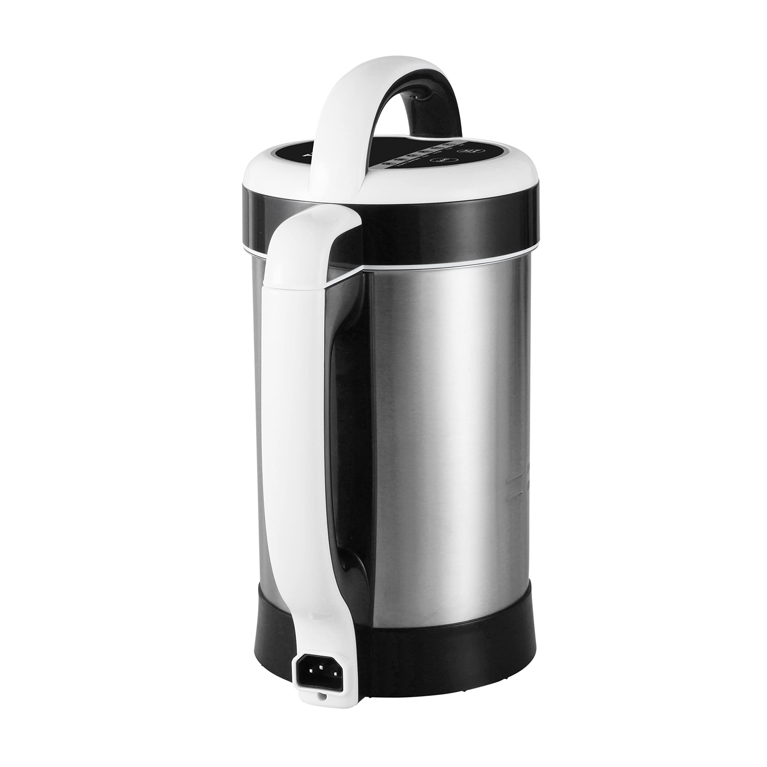 TAYAMA 1.3L Stainless Steel Soy Milk Maker & Nut Milk Machine - Multi-Functional, Fast Heating, Quiet Operation - Perfect for Homemade Almond Milk, Soy Milk, Oat Milk (Black) | Great for Vegan, Keto & Healthy Lifestyle