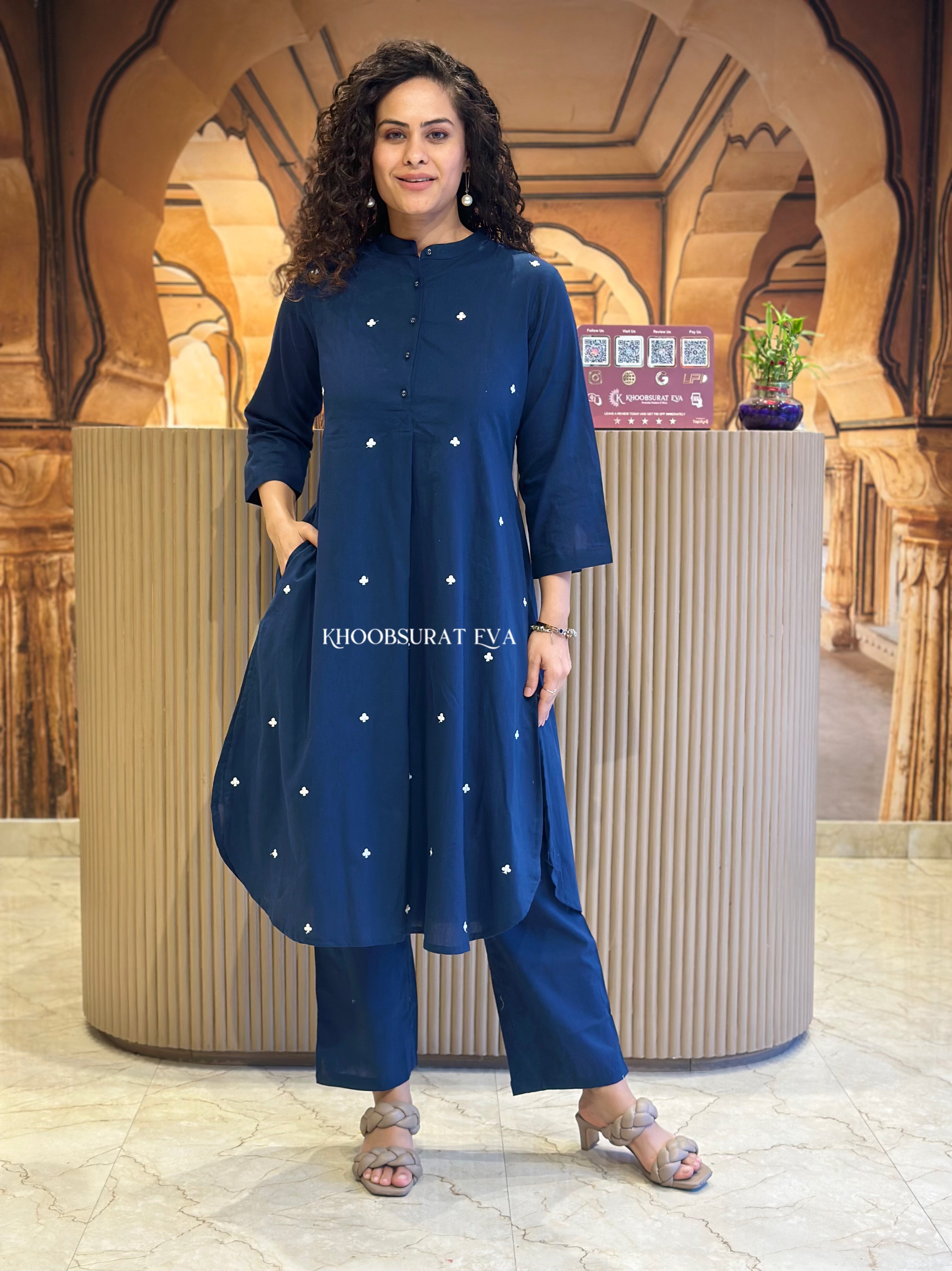 Stylish Blue Kurta Set for Women | Traditional Indian Outfit | Perfect for Festivals, Weddings & Casual Wear