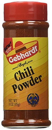 Gebhardt Chili Powder 3.0 oz (Pack of 12) | Authentic Mexican Seasoning for Tacos, Chili & BBQ | Bulk Spices for Cooking, Grilling & Meal Prep