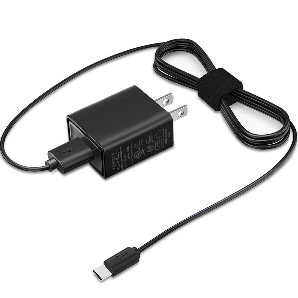 Fast Charging USB C Tablet Charger Adapter with 10FT Extra Long Cord - Compatible with Fire HD 7 Tablet (12th Gen, 2022 Release) & Fire HD7 Kids Pro - Perfect for Home, Office, and Travel Use